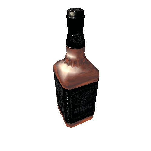 Breakable Whiskey Bottle